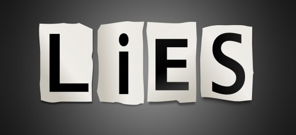 białe kłamstwa